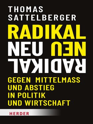 cover image of Radikal neu